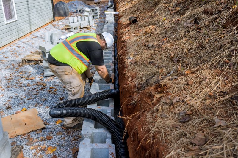 Drainage Pipe Installation